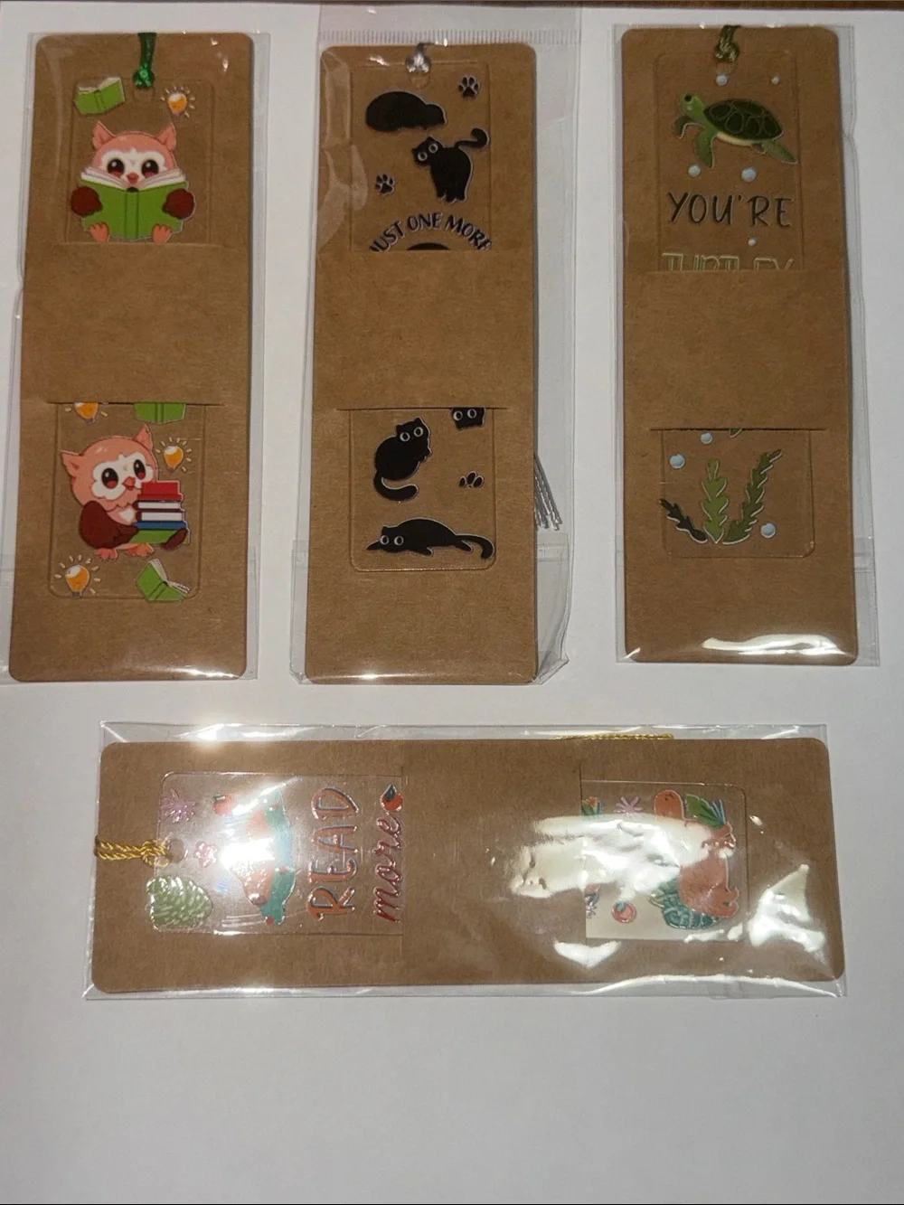 Cute Animal Handmade Tassel Bookmarks - Random Animal Designs